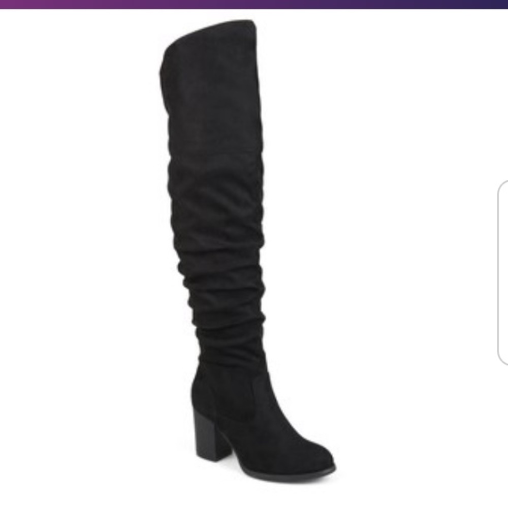 NIB Black Journee over the knee boots